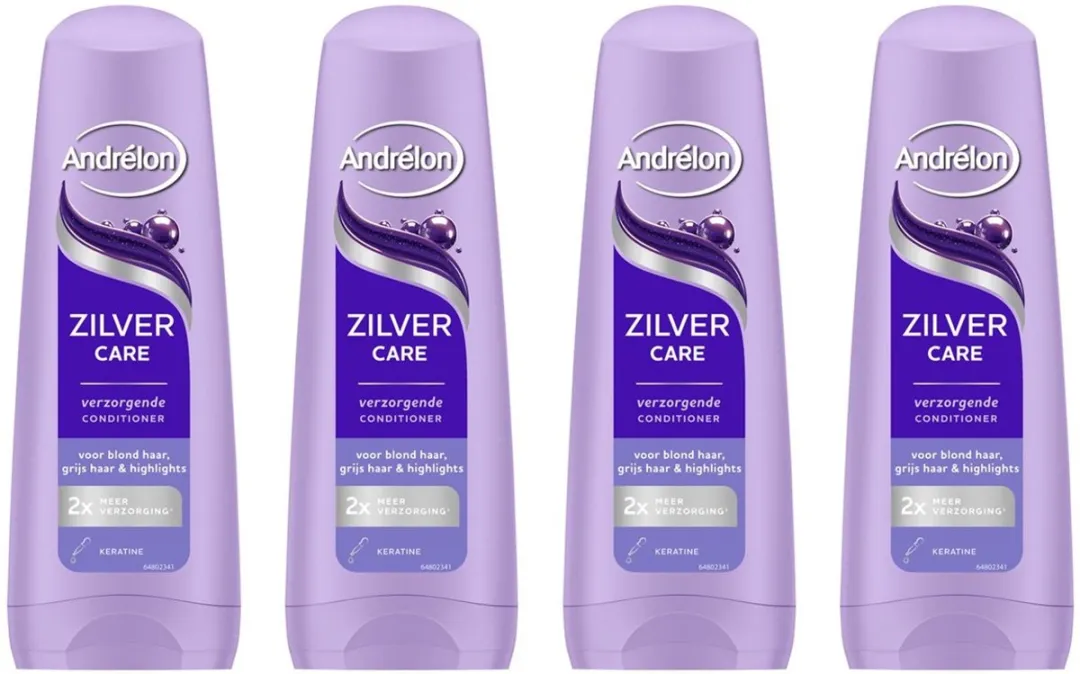 Andrélon Conditioner Zilver Care 4x200ml