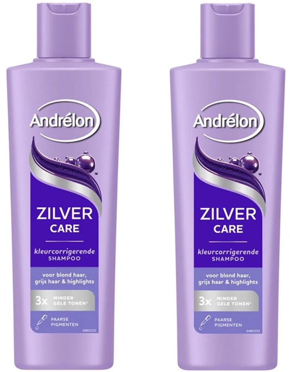 Andrélon Zilver Care Shampoo 2x250ml