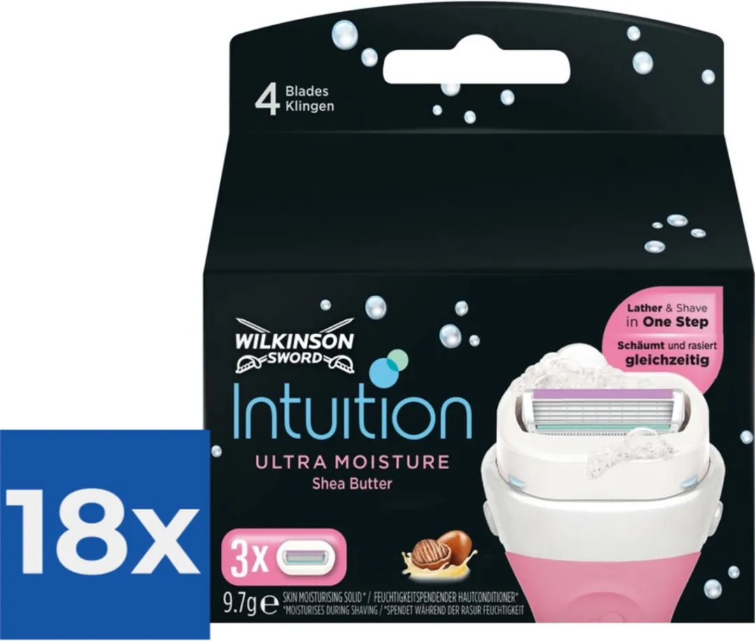 Wilkinson Sword Woman Intuition Ultra Moisture Scheermesjes