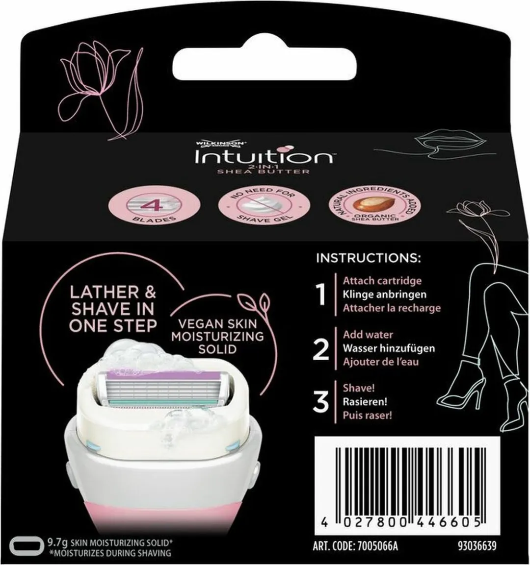 Wilkinson Sword Woman Intuition Ultra Moisture Scheermesjes - 18 Stuks