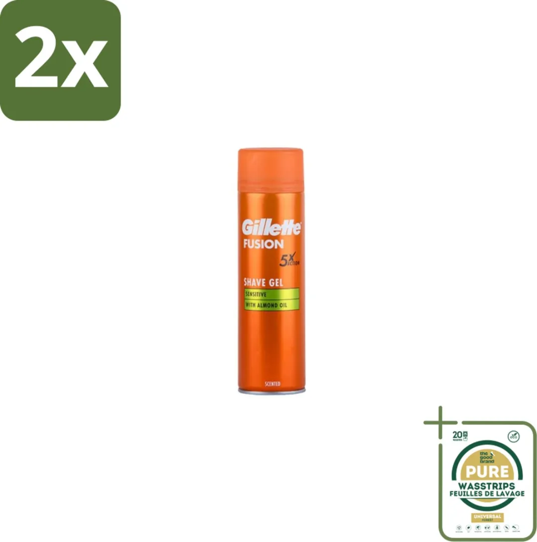 Gillette Fusion 5 Ultra Sensitive Scheergel 400ml