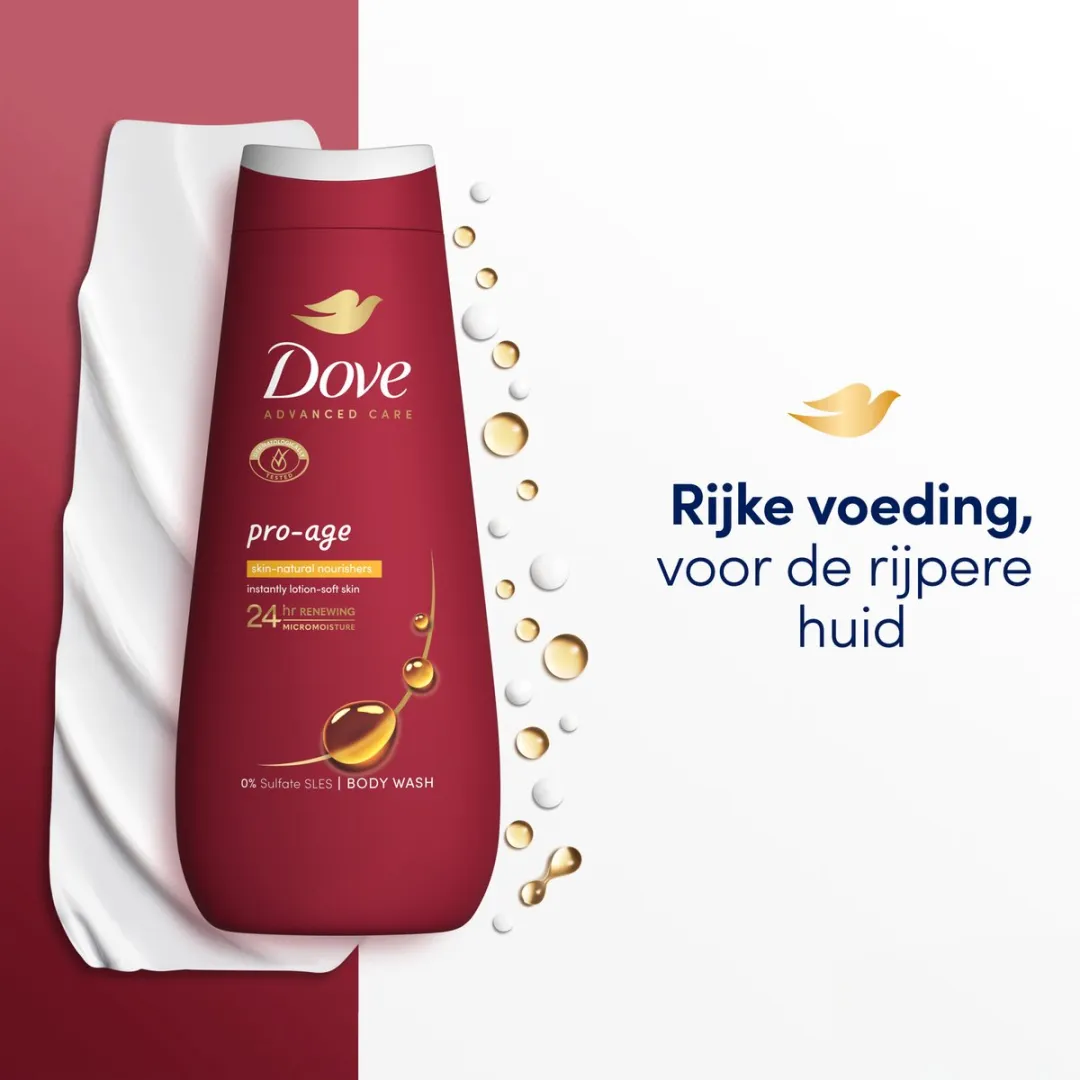 Dove Advanced Care Pro-Age Douchegel - 2400ml (6x400ml)