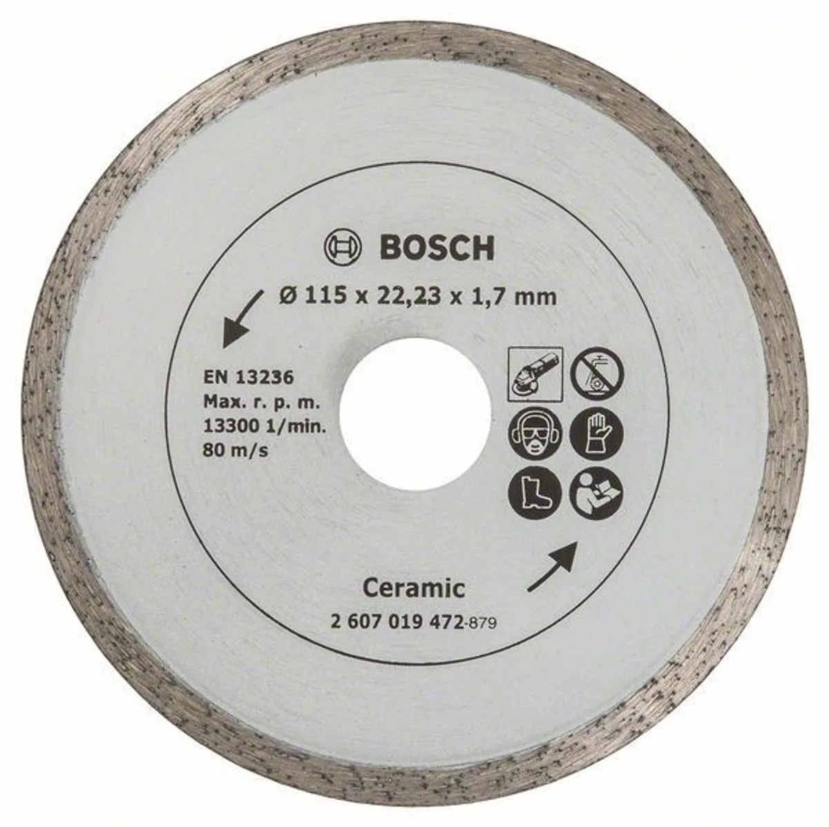Bosch Diamantschijf 115mm - Keramiek
