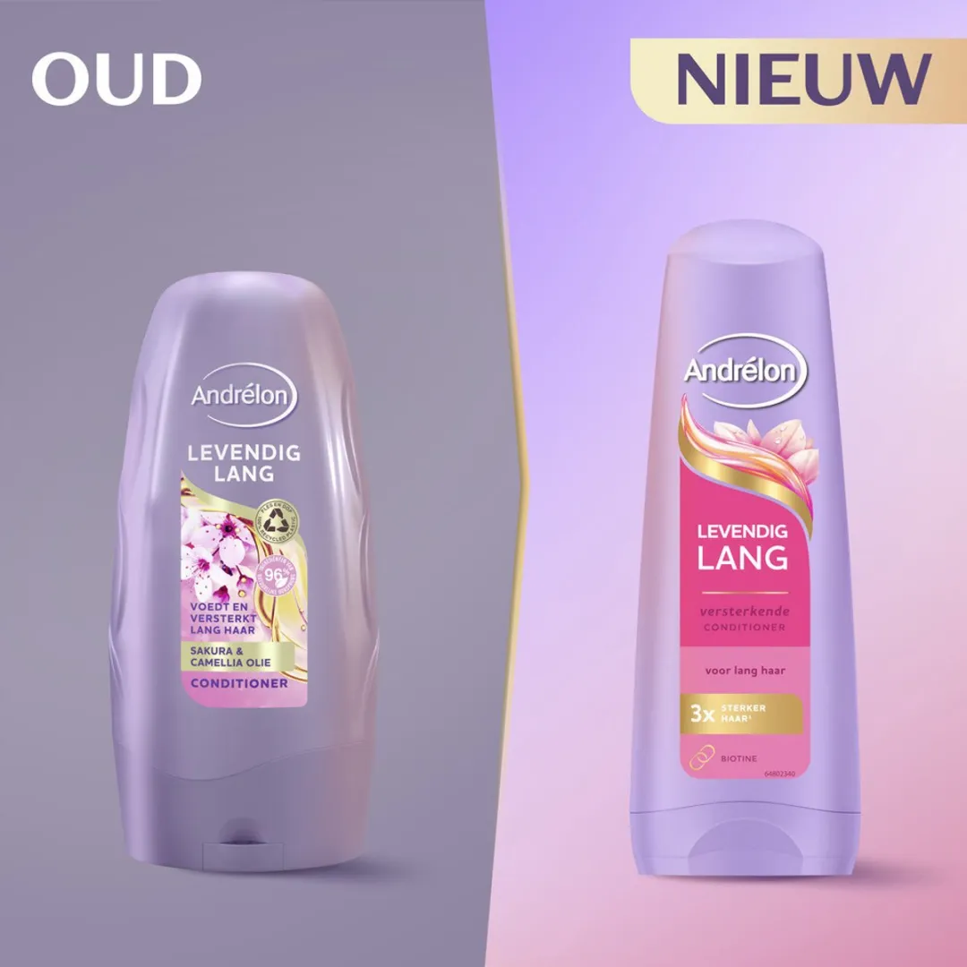 Andrélon Levendig Lang Conditioner 200ml - 12 Stuks
