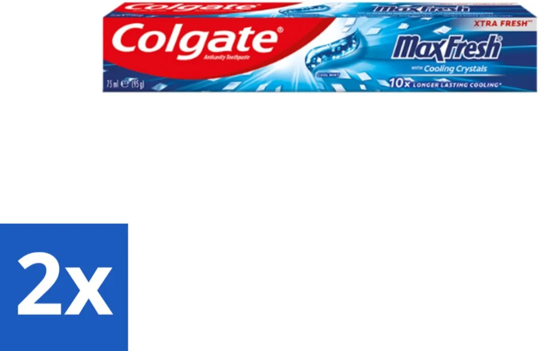 Colgate Maxfresh Coolmint Tandpasta 100ml - 2 Stuks