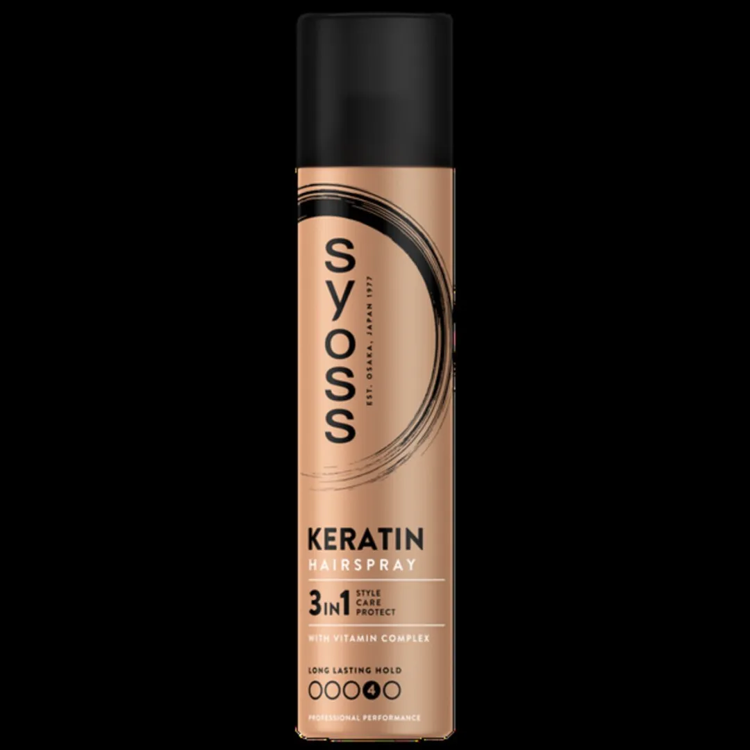 SYOSS Keratin Haarlak 300ml - 6 Stuks