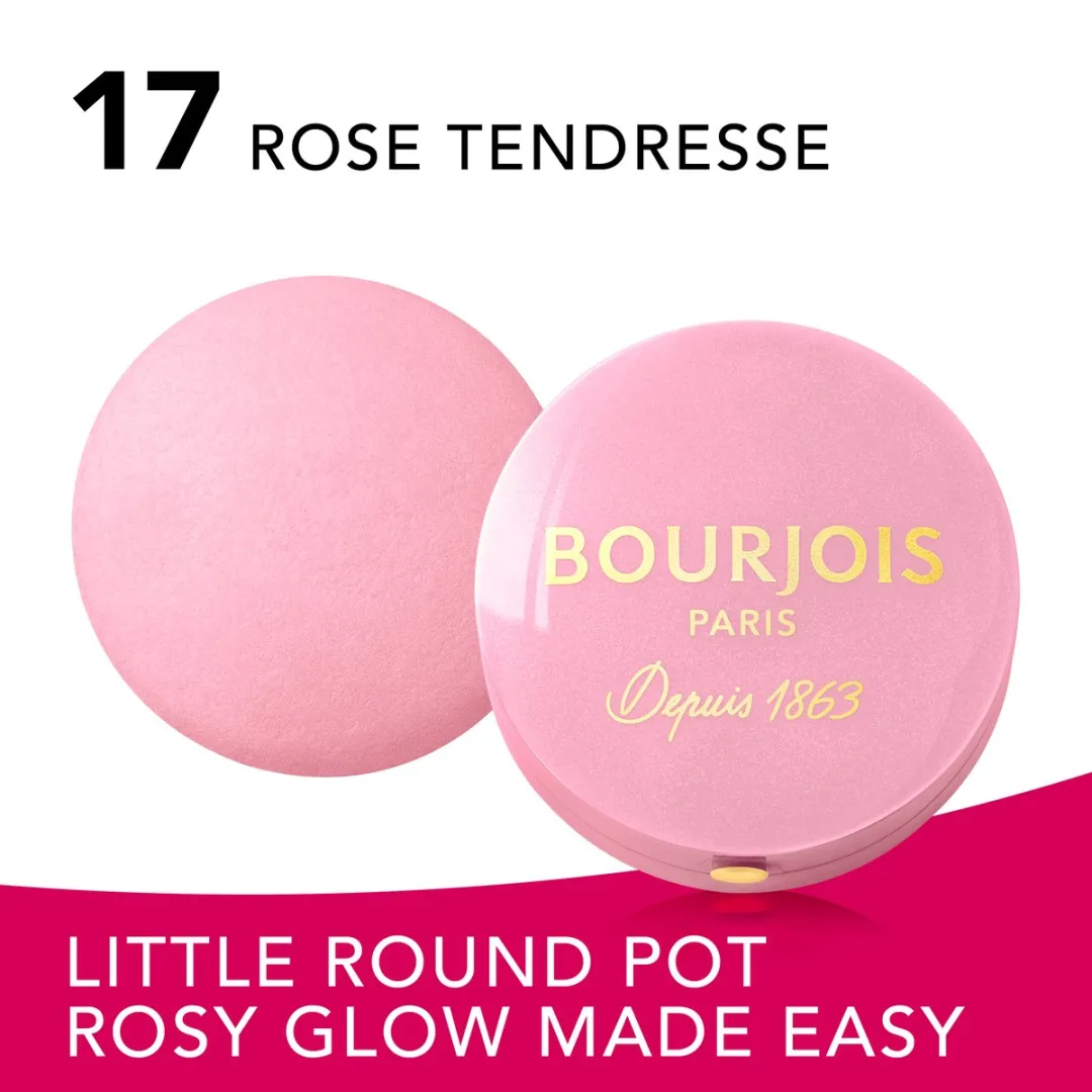 Bourjois Little Round Pot Blusher 2.5g - 18 Rouge Ravissant