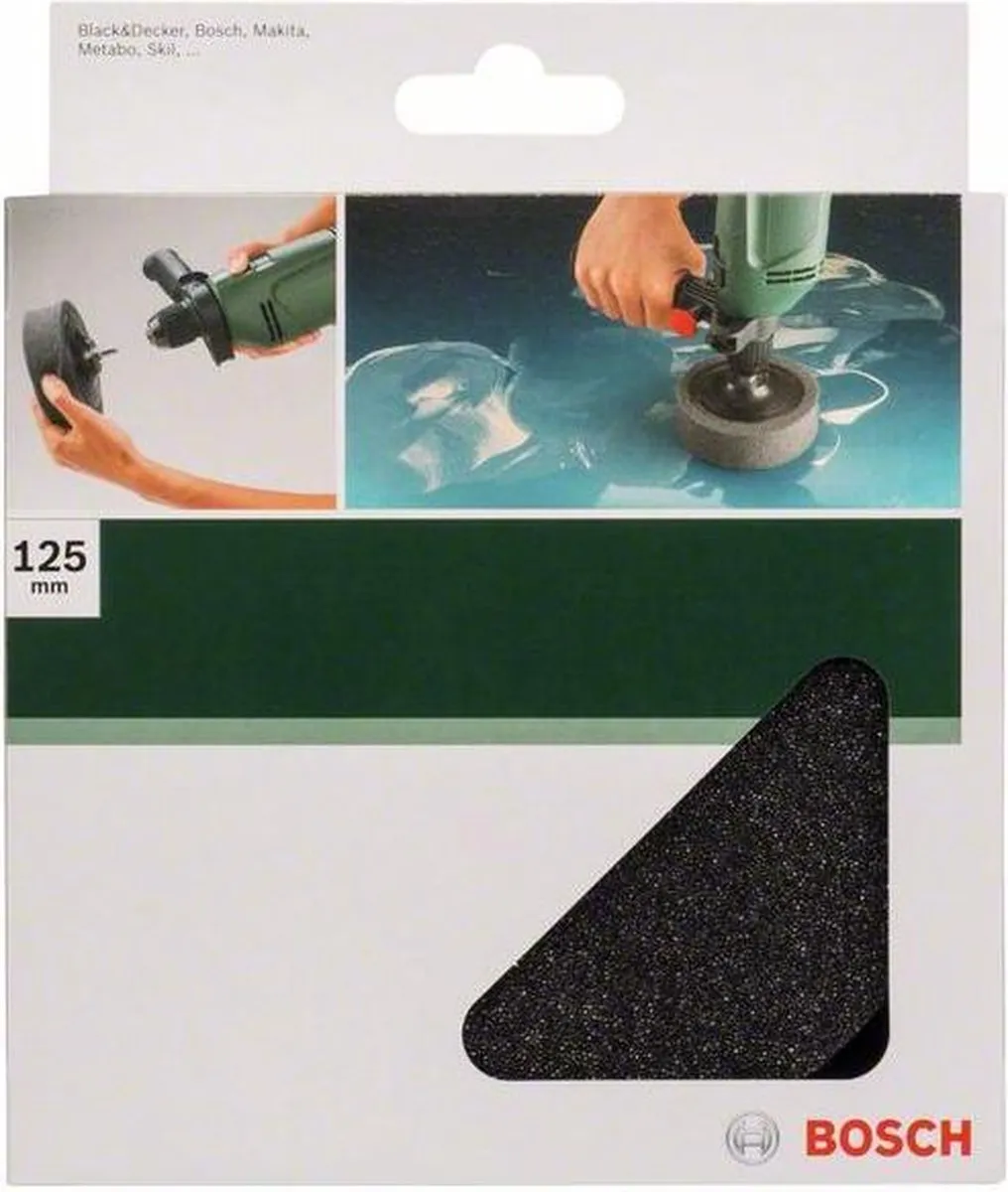 Bosch Polijstschijf 125mm
