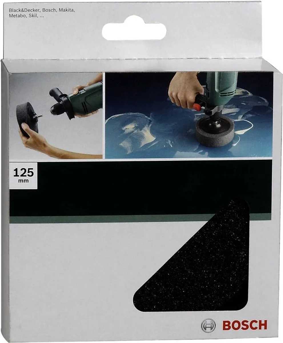 Bosch Polijstschijf 125mm