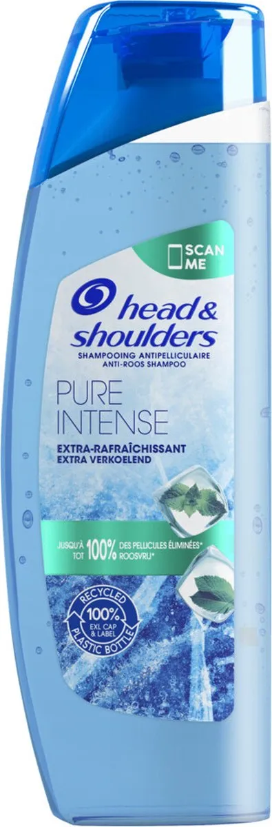 Head & Shoulders Pure Intense Shampoo 250ml - 6 Stuks