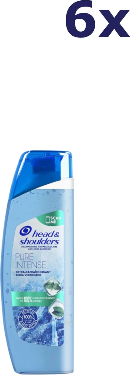 Head & Shoulders Pure Intense Shampoo 250ml