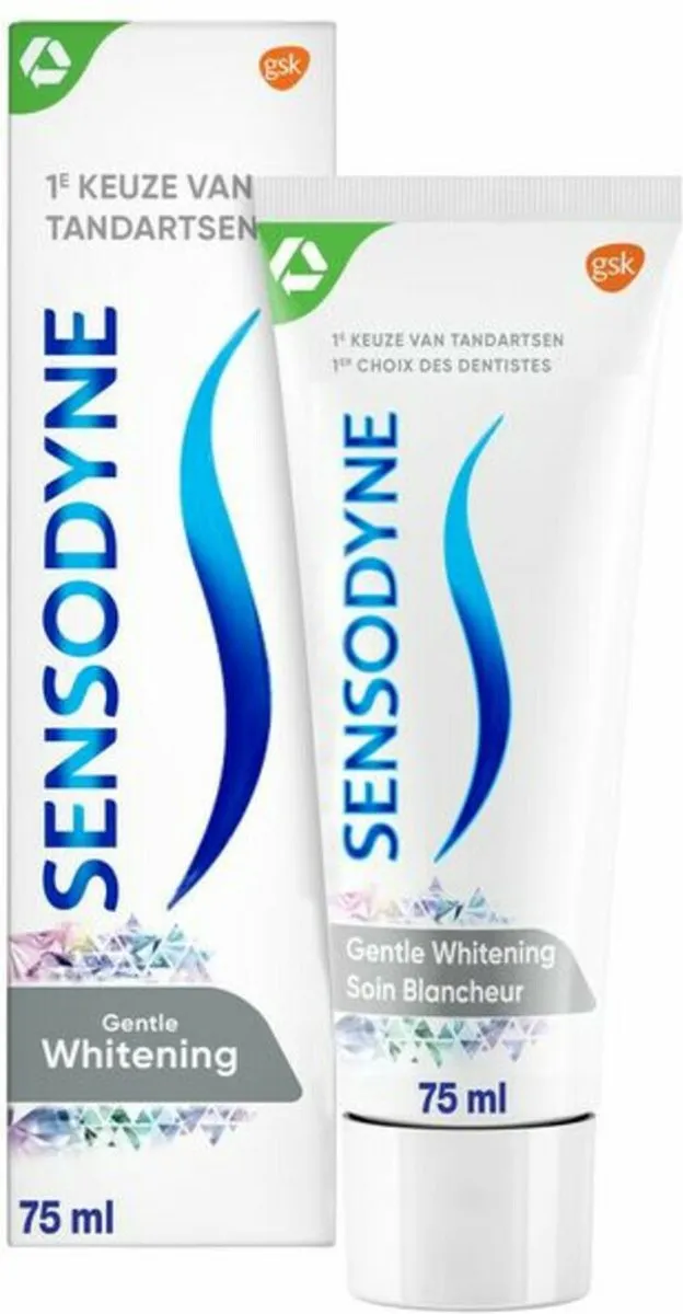 Sensodyne Gentle Whitening Tandpasta - 3x2x75ml