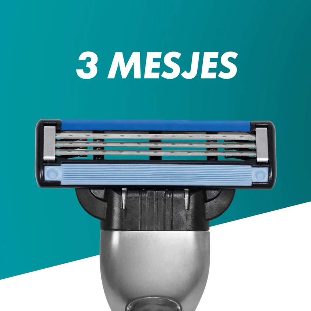 Gillette Mach3 Scheermesjes - 12 Stuks
