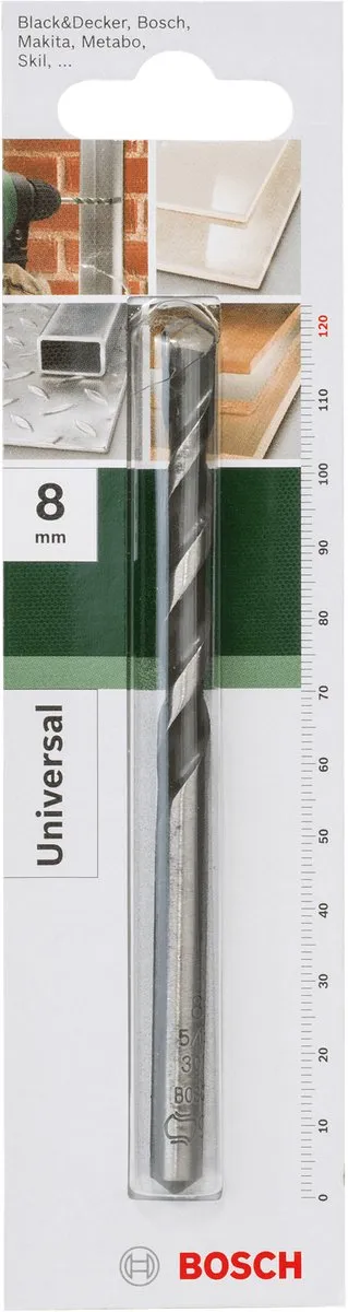 Bosch Universele Boor 8x80x120mm 2609255477