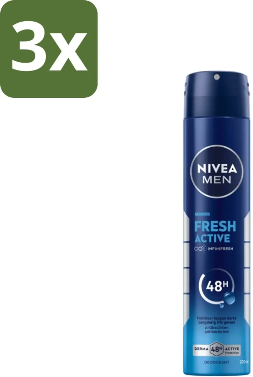 NIVEA Deo Spray Fresh Active 200ml