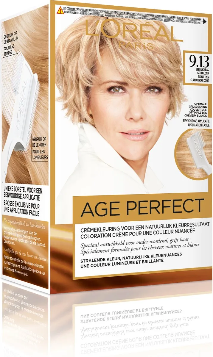 L'Oréal Paris Excellence Age Perfect 9.13 Haarverf - Zeer Licht As Goudblond