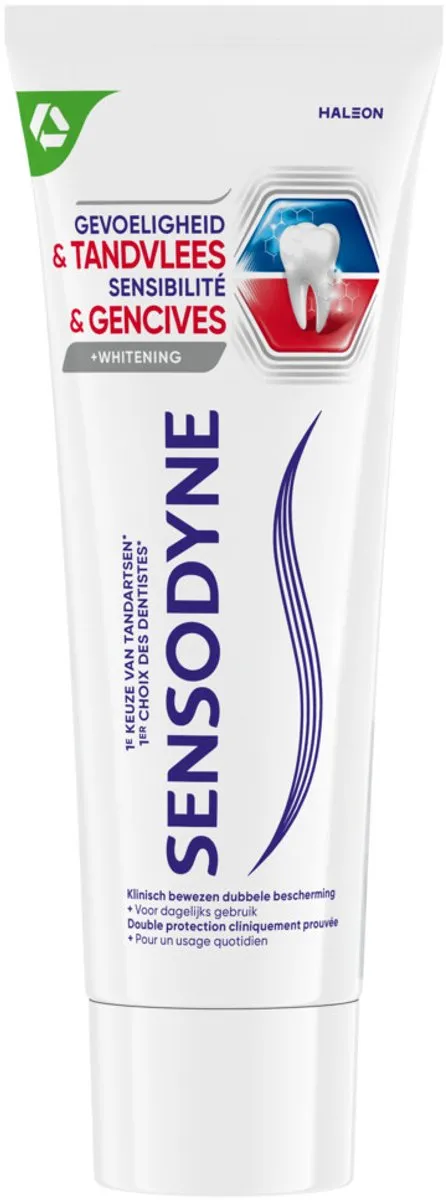 Sensodyne Gevoeligheid & Tandvlees Whitening Tandpasta 75ml