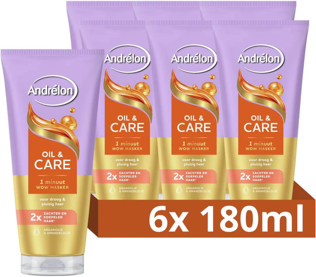 Andrélon 1 Minuut WOW Haarmasker Oil & Care