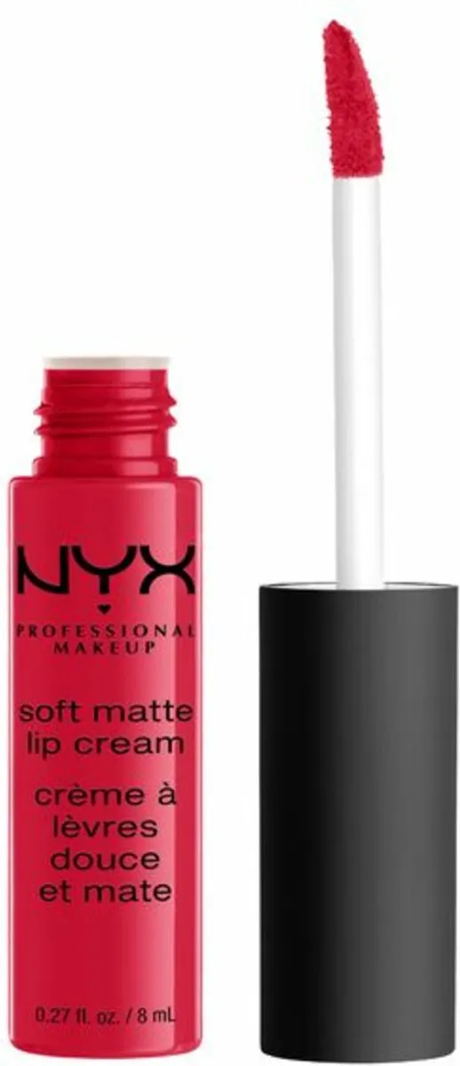 NYX Soft Matte Lip Cream Amsterdam - 8ml - Rood