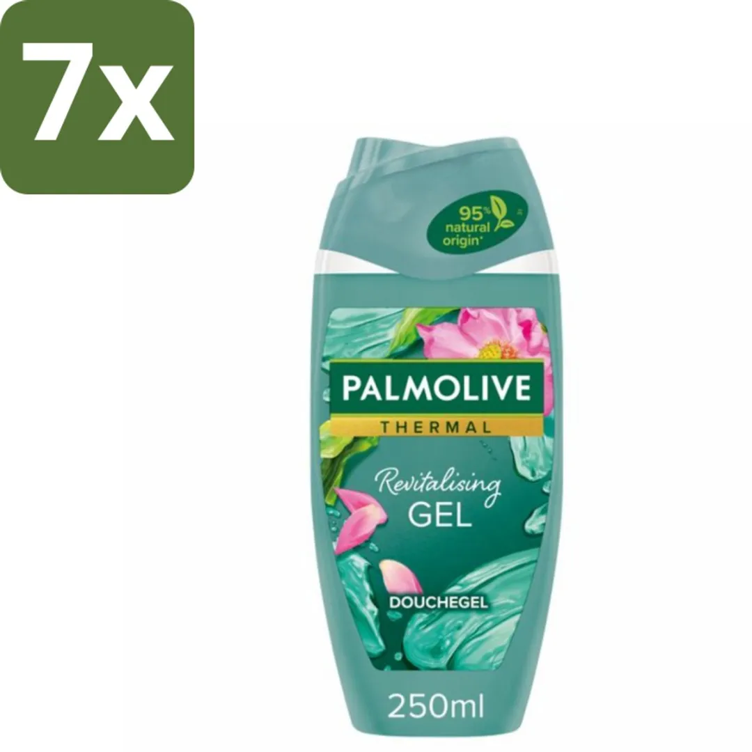 Palmolive Thermal Revitalising Douchegel 250ml - 7 Stuks