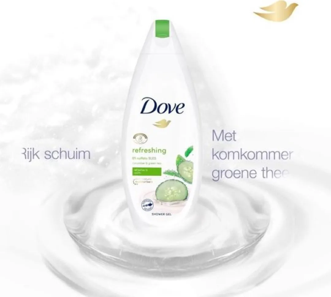 Dove Go Fresh Fresh Touch Douchegel 250ml - 6 Stuks