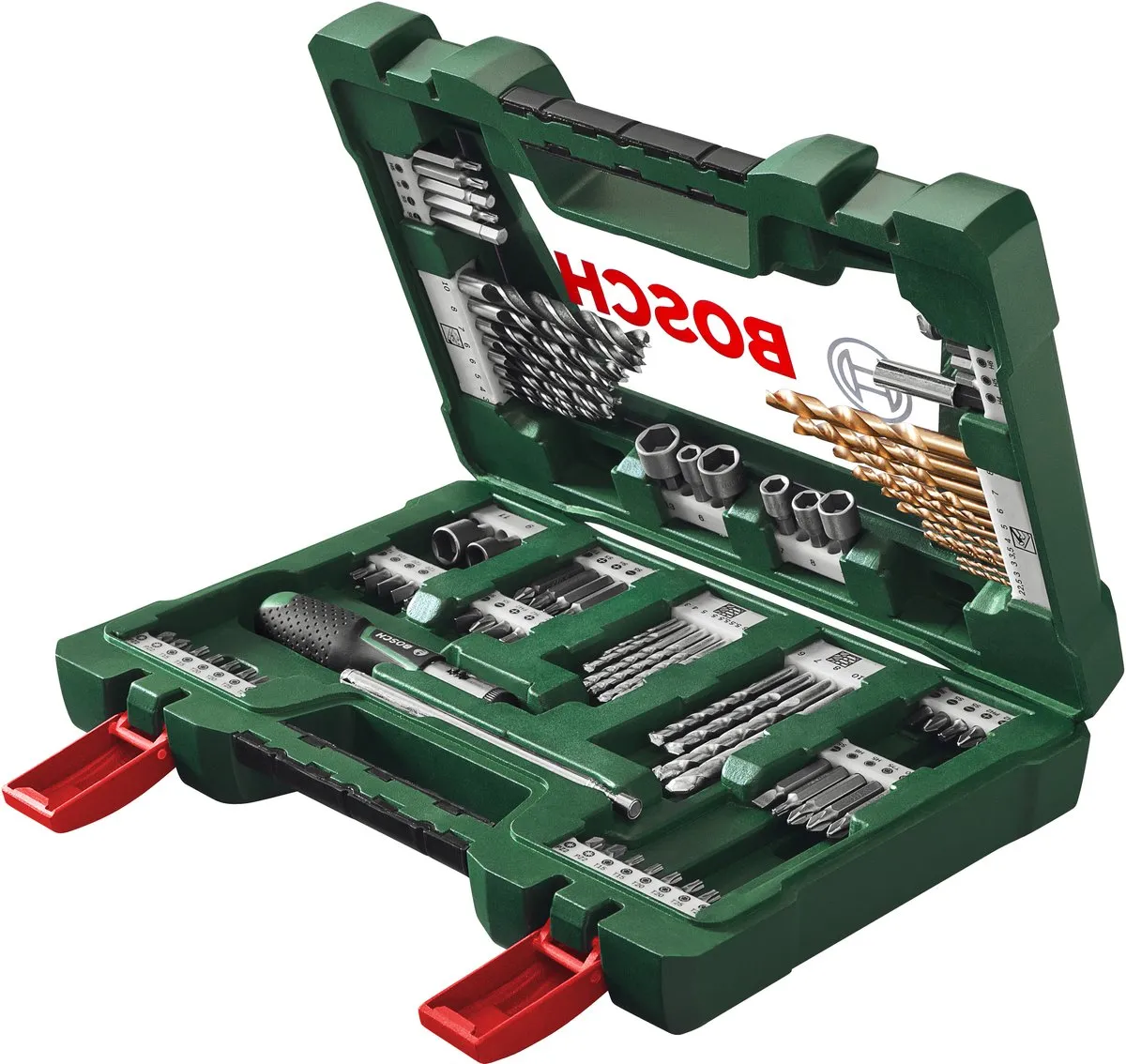 Bosch V-Line Boor- en Schroefbitset 91-delig - Titanium