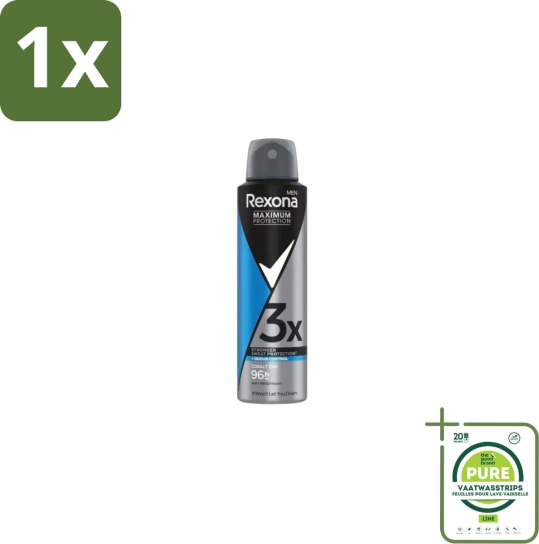 Rexona Maximum Protection Cobalt Dry Deodorant Spray 150ml
