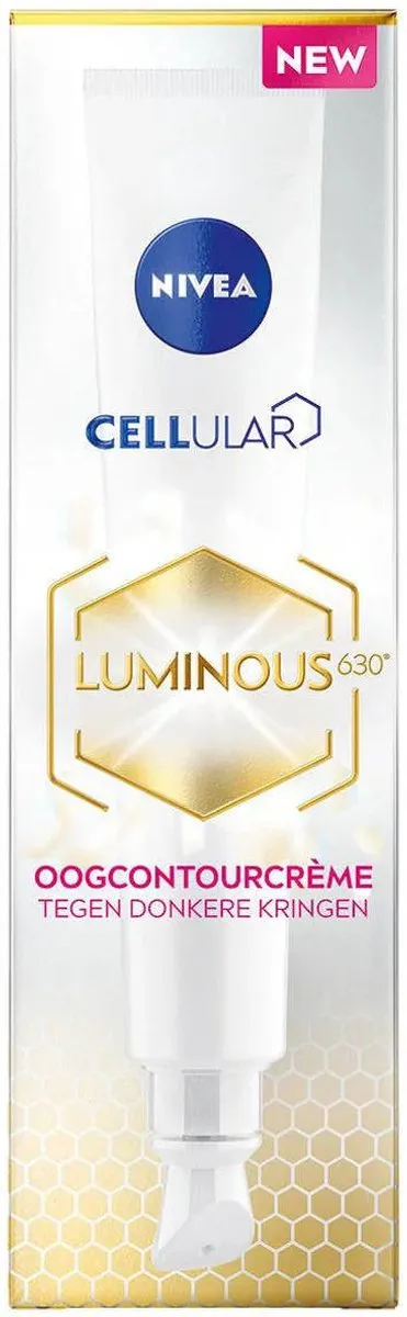 NIVEA Luminous Oogcontourcrème 3x15ml