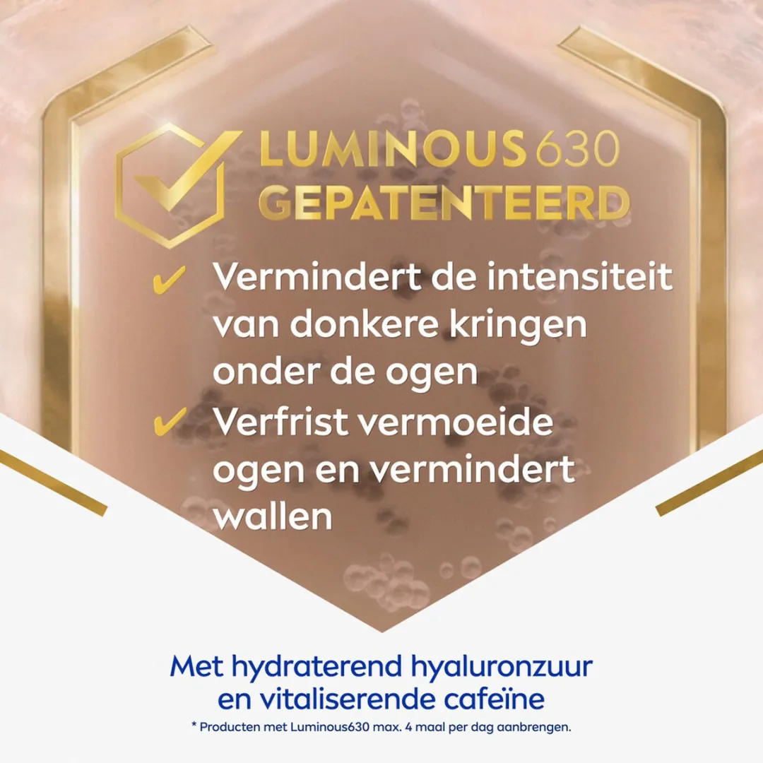 NIVEA Luminous Oogcontourcrème 3x15ml