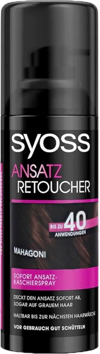 SYOSS Uitgroeispray Donker Mahonie 120ml