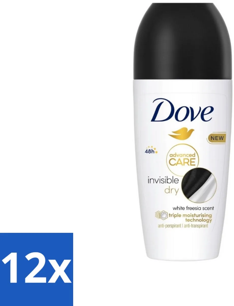 Dove Invisible Dry Deodorant Roller 50ml
