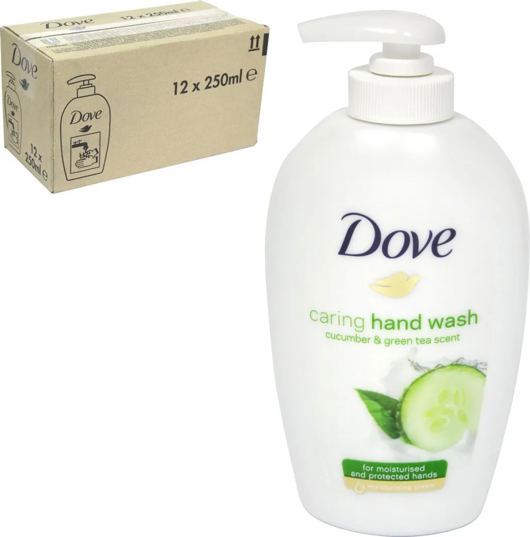 Dove Handzeep Komkommer 12x250ml