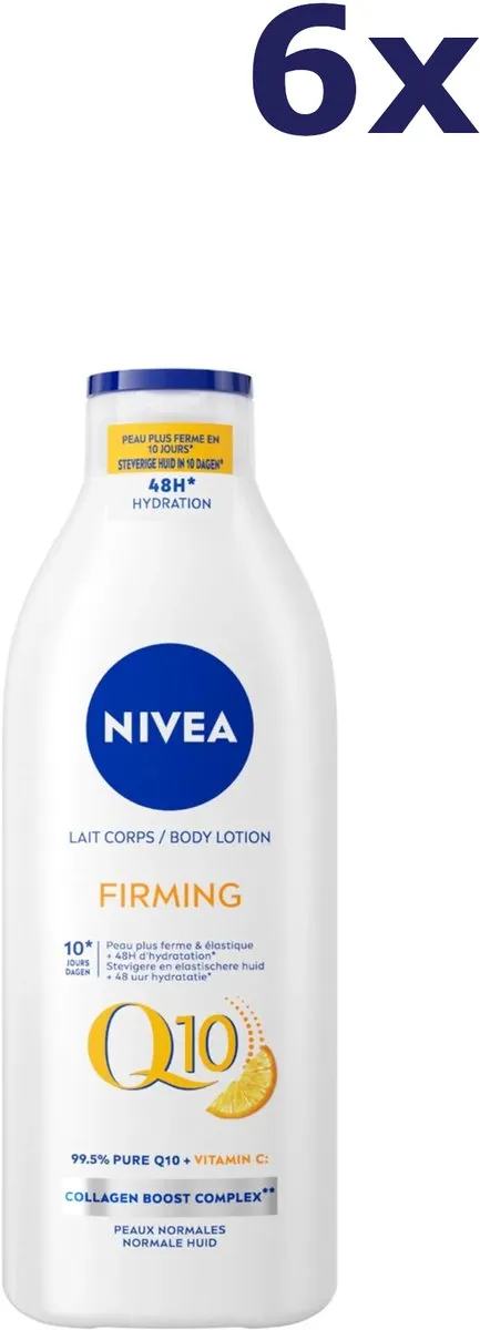 NIVEA Q10 Plus Firming Bodylotion 2400ml - 6 Stuks