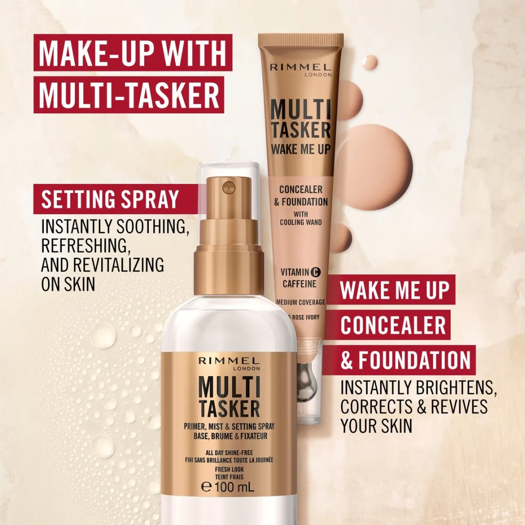 Rimmel London Multitasker Primer 24ml - Transparant - afbeelding 6 van 6