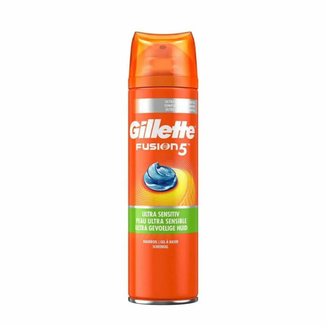Gillette Fusion 5 Scheergel Ultra Sensitive 200ml - afbeelding 6 van 6