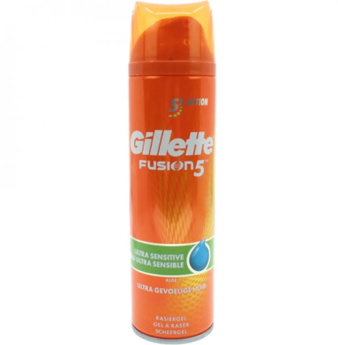 Gillette Fusion 5 Scheergel Ultra Sensitive 200ml