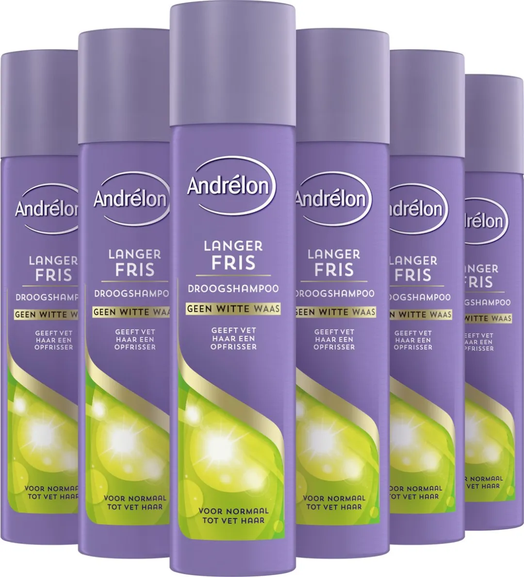 Andrélon Droogshampoo Langer Fris - 6x245ml