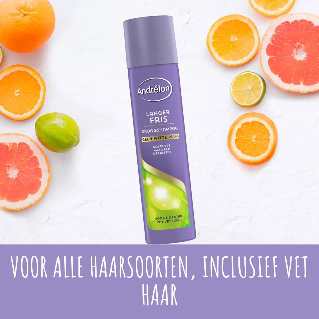Andrélon Droogshampoo Langer Fris - 6x245ml