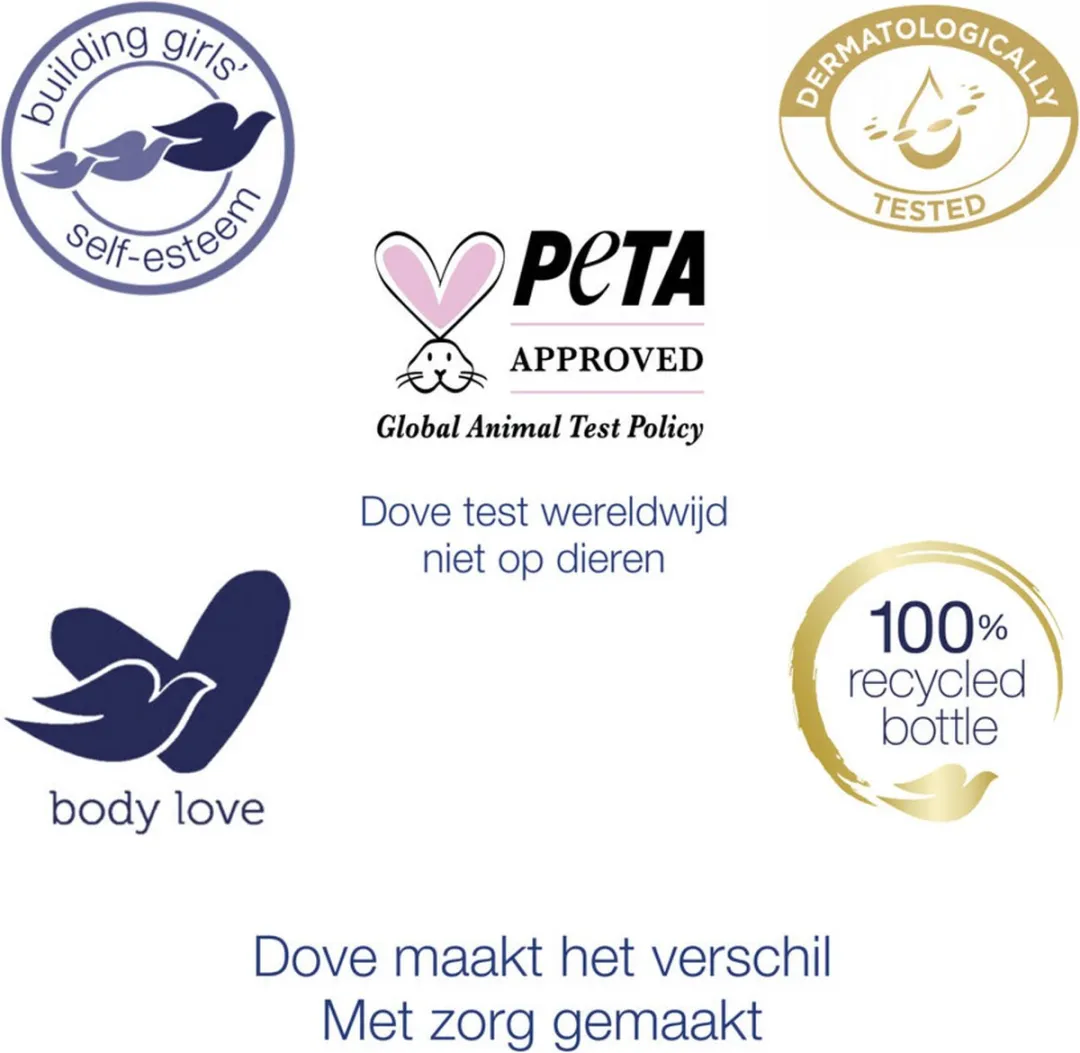 Dove Light Care Bodylotion 400ml - 12 Stuks - afbeelding 6 van 6