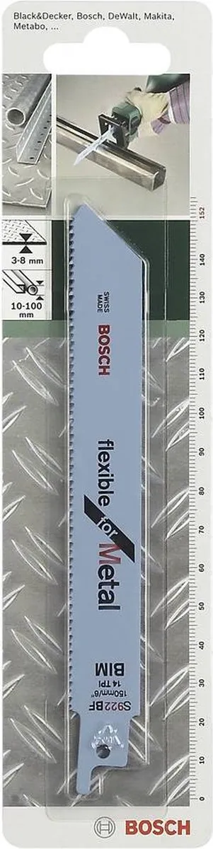 Bosch Reciprozaagblad S 922 BF Bimetaal - 2 Stuks