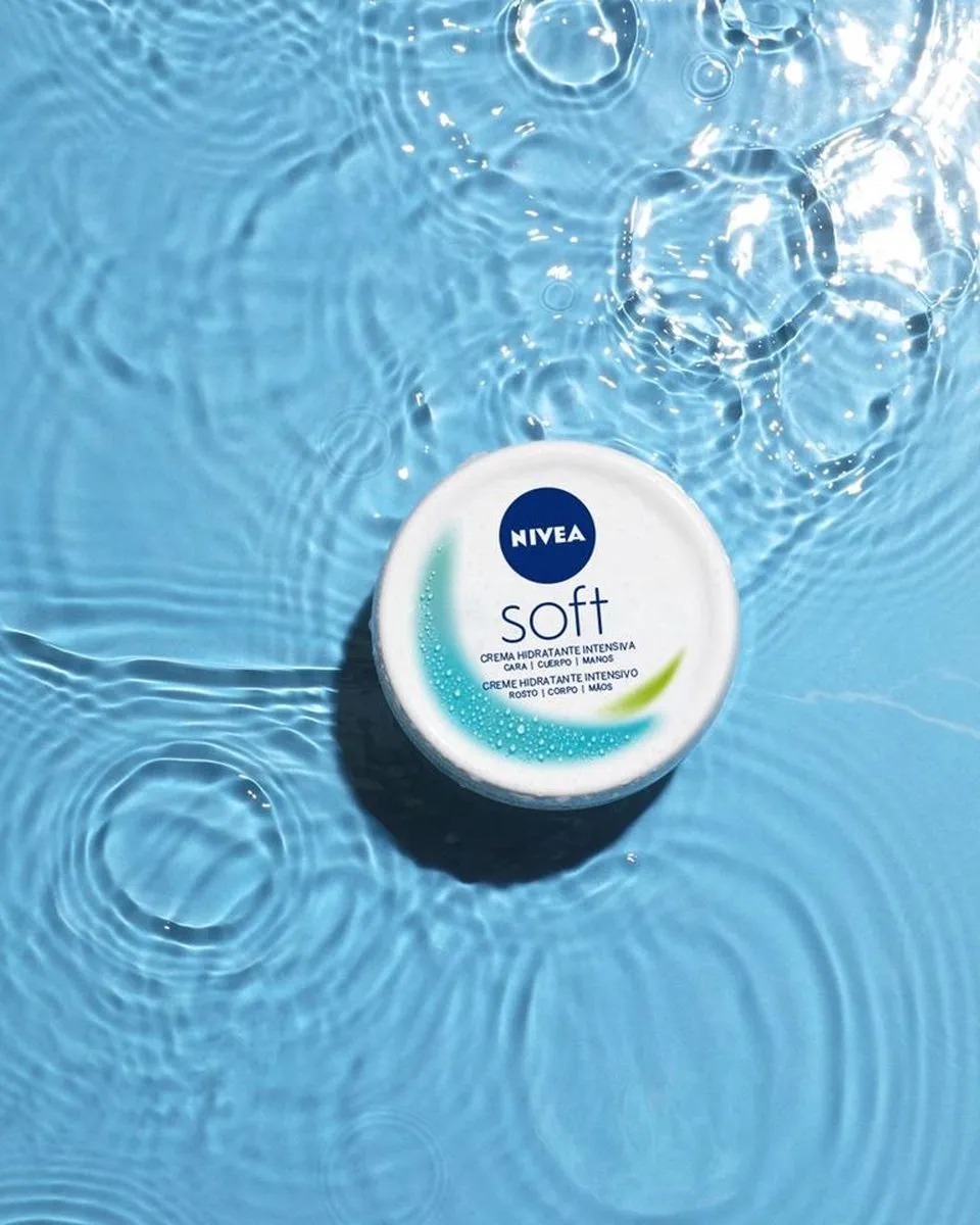 NIVEA Soft Hydraterende Crème 1800ml - 6 Stuks