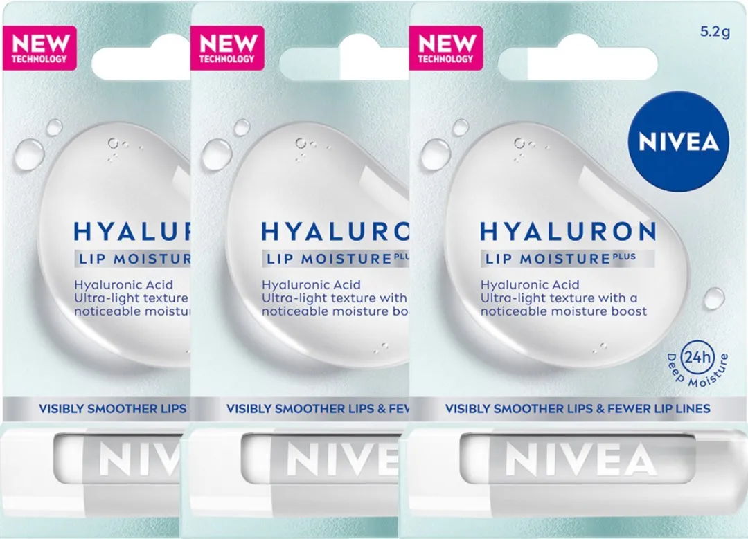 NIVEA Hyaluron Lip Moisture Plus Lippenbalsem