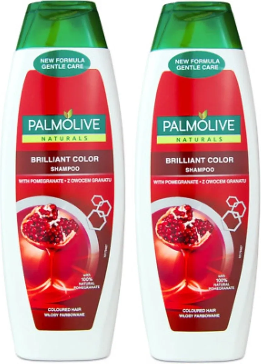 Palmolive Naturals Brilliant Colour Shampoo 2x350ml