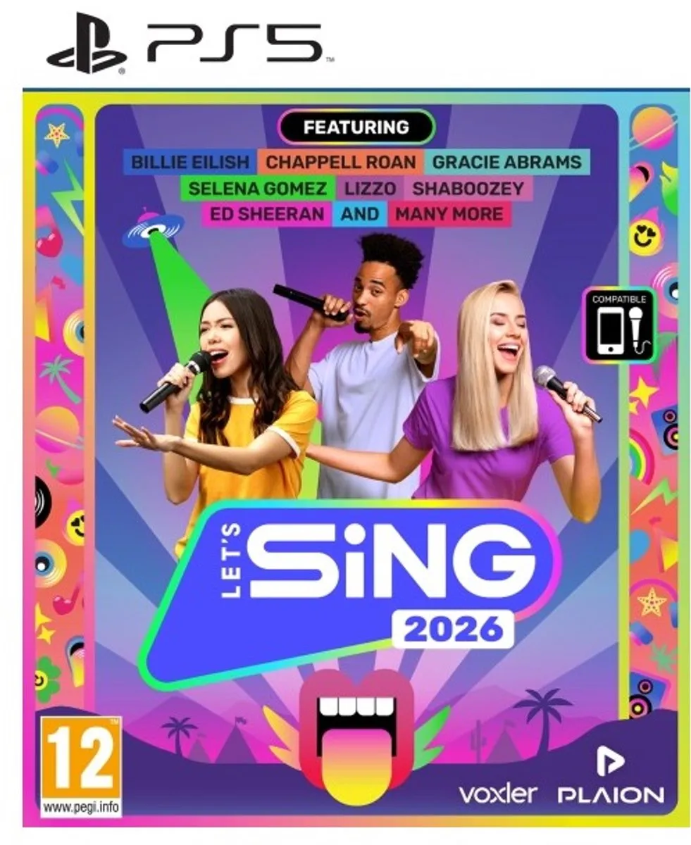 Plaion Let's Sing 2026 Standaard PS5
