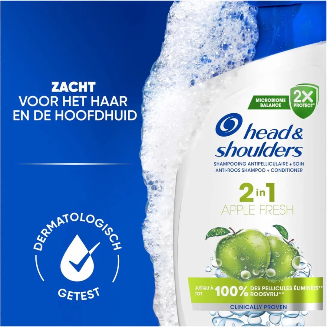 Head & Shoulders 2in1 Apple Fresh Shampoo 300ml