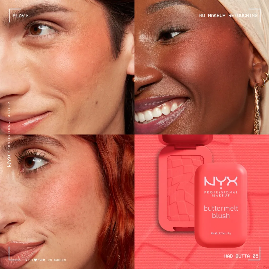 NYX Buttermelt Blush Had Butta - 5g - afbeelding 6 van 6