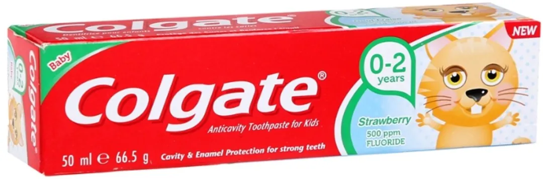 Colgate Aardbeismaak Kindertandpasta 50ml - 3 Stuks