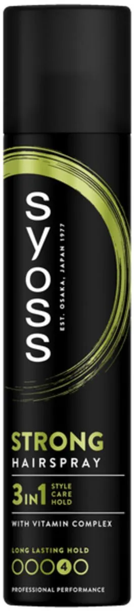 SYOSS Strong Hold Haarspray 300ml - 12 Stuks