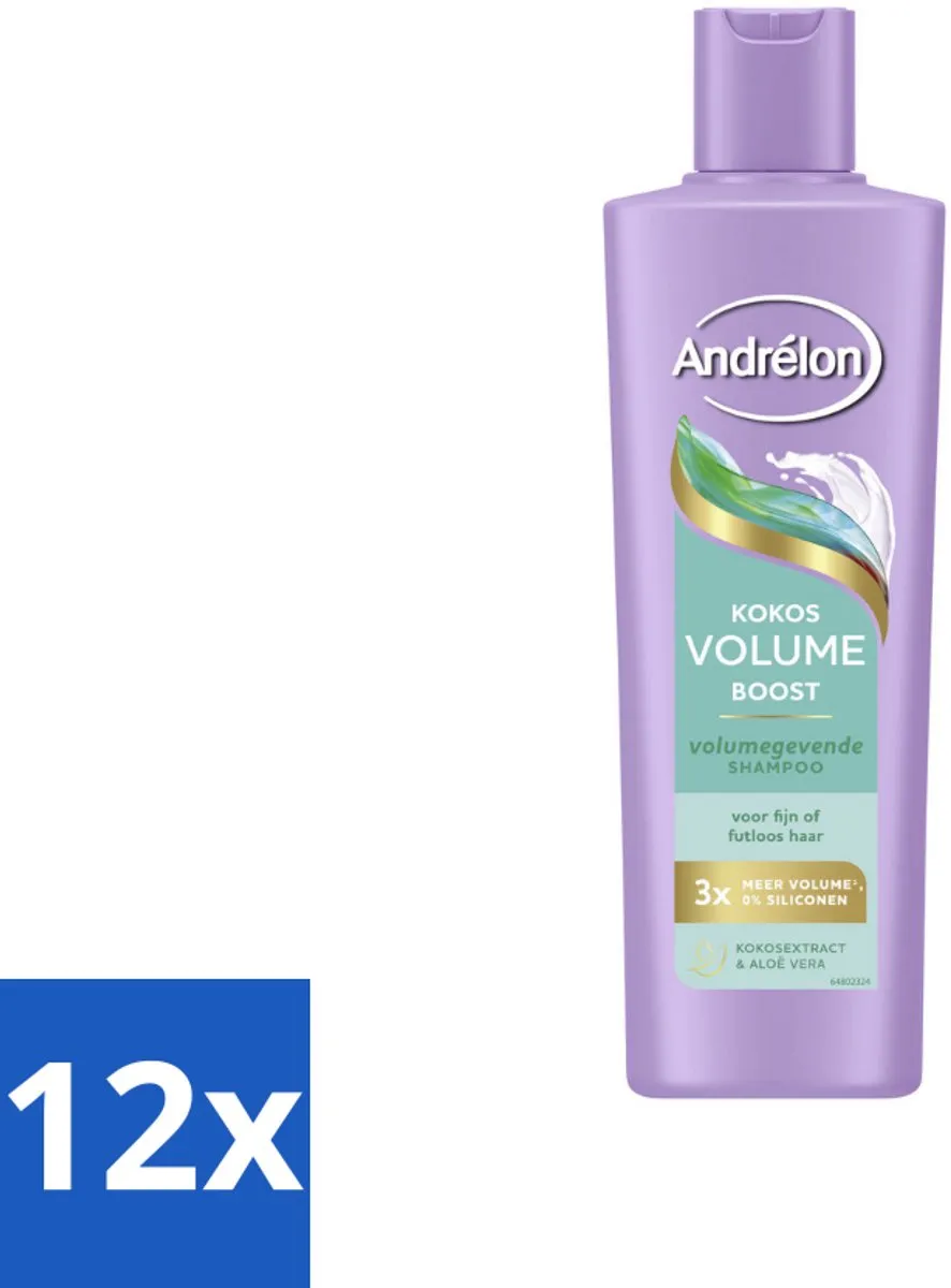 Andrélon Kokos Volume Boost Shampoo 250ml