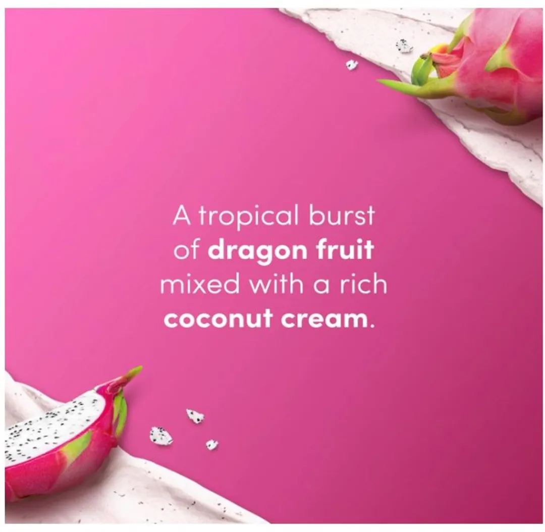 Dove Body Scrub Dragon Fruit & Coconut Cream 444ml - afbeelding 6 van 6